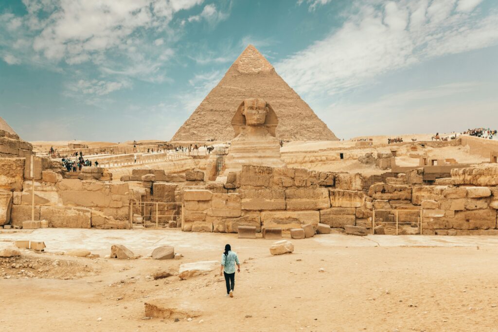 The Great Pyramids of Giza and the Sphinx